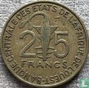 États d'Afrique de l'Ouest 25 francs 1975 - Image 2