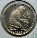 Germany 50 pfennig 1994 (G) - Image 1