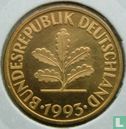 Duitsland 10 pfennig 1993 (G) - Afbeelding 1