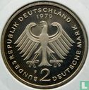 Duitsland 2 mark 1979 (PROOF - F - Konrad Adenauer) - Afbeelding 1