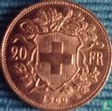 Zwitserland 20 francs 1900 - Afbeelding 1