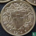 Zwitserland 20 francs 1914 - Afbeelding 1
