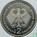 Duitsland 2 mark 1993  (G - Ludwig Erhard) - Afbeelding 1