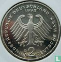 Duitsland 2 mark 1993 (D - Franz Joseph Strauss) - Afbeelding 1
