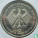 Deutschland 2 Mark 1993 (F - Franz Josef Strauss) - Bild 1