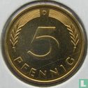 Allemagne 5 pfennig 1975 (D) - Image 2