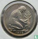 Germany 50 pfennig 1975 (D) - Image 1