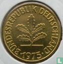 Germany 10 pfennig 1975 (D) - Image 1