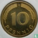 Allemagne 10 pfennig 1975 (G) - Image 2