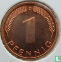 Allemagne 1 pfennig 1975 (D) - Image 2