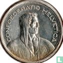 Zwitserland 5 francs 1954 - Afbeelding 2