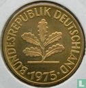 Germany 10 pfennig 1975 (J) - Image 1
