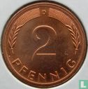 Allemagne 2 pfennig 1975 (D) - Image 2