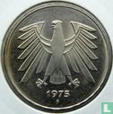 Duitsland 5 mark 1975 (F) - Afbeelding 1