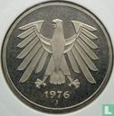 Allemagne 5 mark 1976 (J) - Image 1