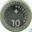 Suisse 10 francs 2014 "Gansabhauet" - Image 1