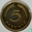 Allemagne 5 pfennig 1976 (J) - Image 2