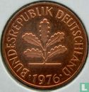 Allemagne 2 pfennig 1976 (J) - Image 1