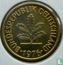 Germany 5 pfennig 1976 (D) - Image 1