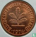 Duitsland 2 pfennig 1976 (D) - Afbeelding 1