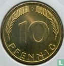 Duitsland 10 pfennig 1976 (D) - Afbeelding 2