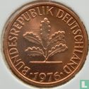 Duitsland 1 pfennig 1976 (D) - Afbeelding 1