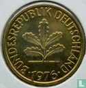 Duitsland 10 pfennig 1976 (F) - Afbeelding 1