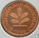 Deutschland 1 Pfennig 1998 (J) - Bild 1