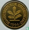 Duitsland 5 pfennig 1994 (G) - Afbeelding 1