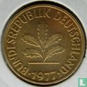 Germany 10 pfennig 1977 (F) - Image 1