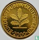 Duitsland 10 pfennig 2000 (A) - Afbeelding 1