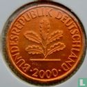 Deutschland 1 Pfennig 2000 (F) - Bild 1