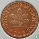 Deutschland 1 Pfennig 1998 (F) - Bild 1