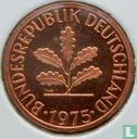 Allemagne 1 pfennig 1975 (J) - Image 1