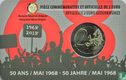 België 2 euro 2018 (coincard - NLD) "50 years Student Revolt of May 1968" - Afbeelding 2