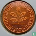 Duitsland 1 pfennig 2000 (G) - Afbeelding 1