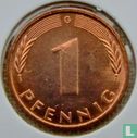 Deutschland 1 Pfennig 2000 (G) - Bild 2