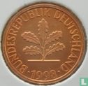 Duitsland 1 pfennig 1998 (G) - Afbeelding 1