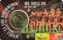 België 2½ euro 2018 (coincard - NLD) "Belgian Red Devils 2018" - Afbeelding 1