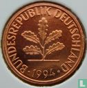 Germany 1 pfennig 1994 (F) - Image 1