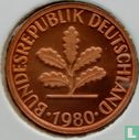 Duitsland 1 pfennig 1980 (D) - Afbeelding 1