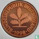 Duitsland 2 pfennig 1998 (J) - Afbeelding 1