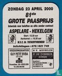 81ste Grote paasprijs - Hemels of Hels ? - Image 1