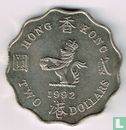 Hong Kong 2 dollars 1992 - Image 1