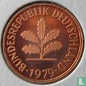 Germany 2 pfennig 1979 (D) - Image 1