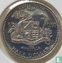 Anguilla ½ dollar 1969 (PROOF) "St. Mary's church" - Image 1