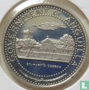 Anguilla ½ dollar 1969 (PROOF) "St. Mary's church" - Image 2