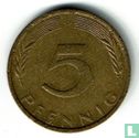 Allemagne 5 pfennig 1972 (G) - Image 2