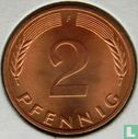 Allemagne 2 pfennig 1977 (F) - Image 2