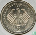 Duitsland 2 mark 1977 (G - Konrad Adenauer) - Afbeelding 1